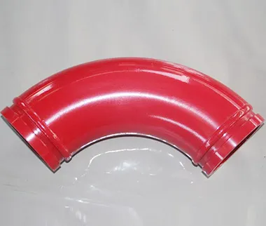 Труба с двойной изгибом стены